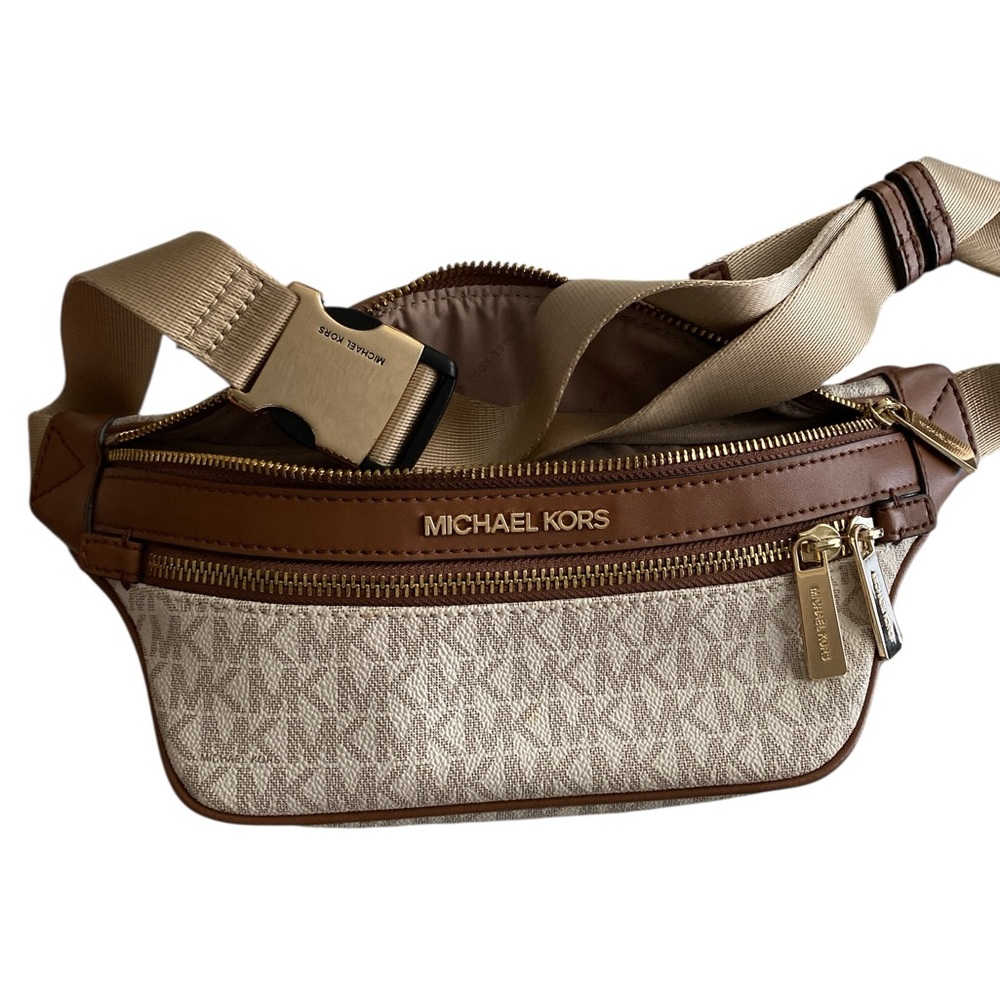 Michael Kors Tan and Brown Belt Bag - Picture 2 of 3